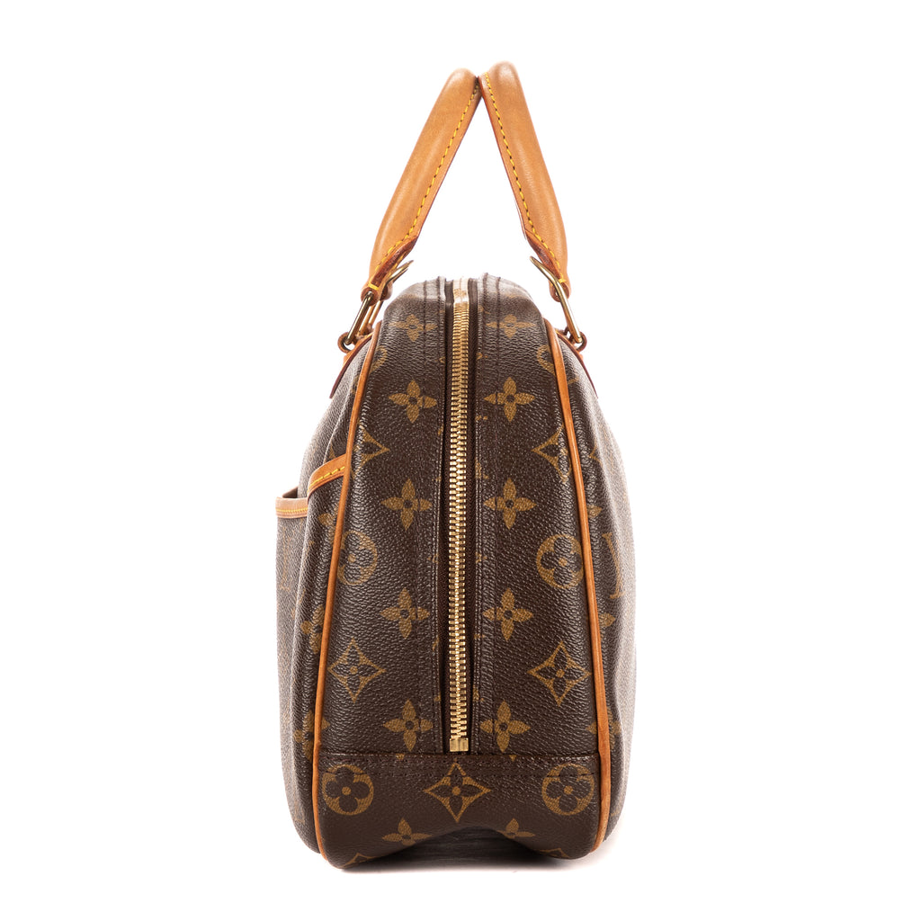 Bolso de mano Trouville lona Monogram marrón