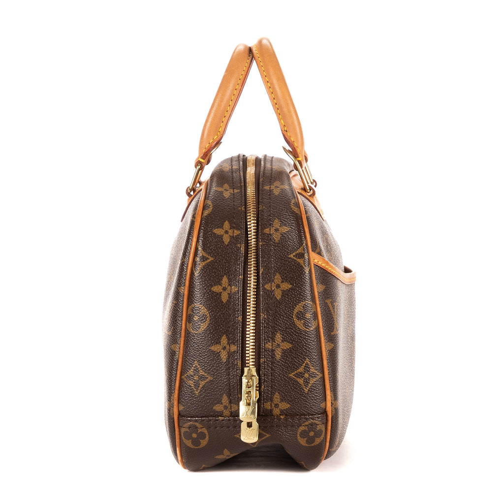 Bolso de mano Trouville lona Monogram marrón