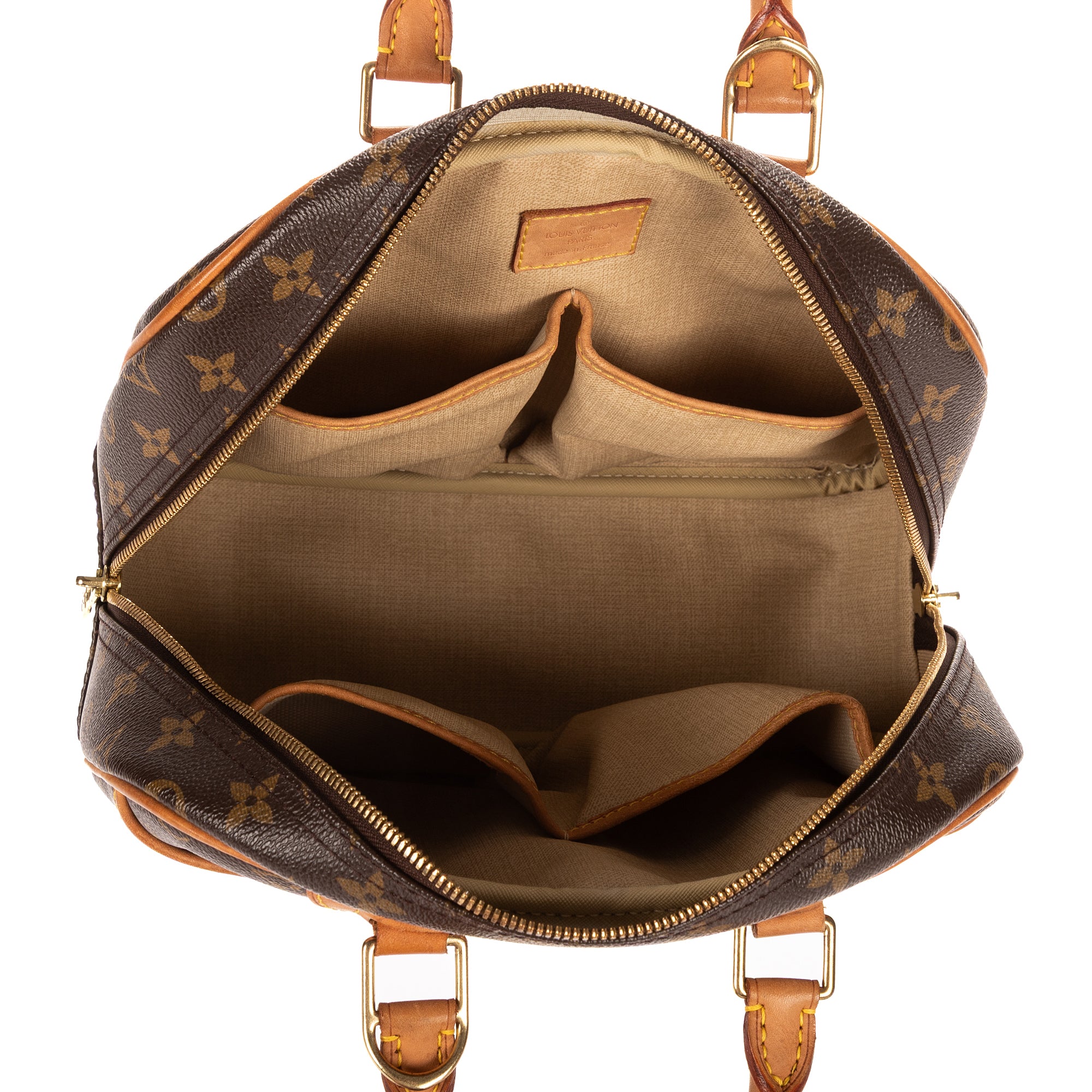 Bolso de mano Trouville lona Monogram marrón