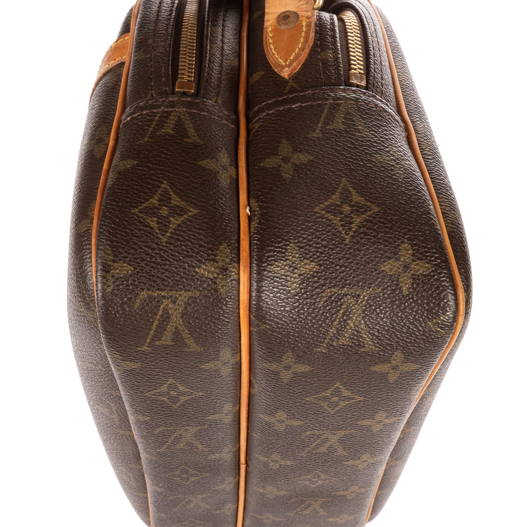 Shoulder Bag Reporter PM Brown Monogram Canvas