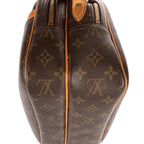 Shoulder Bag Reporter PM Brown Monogram Canvas