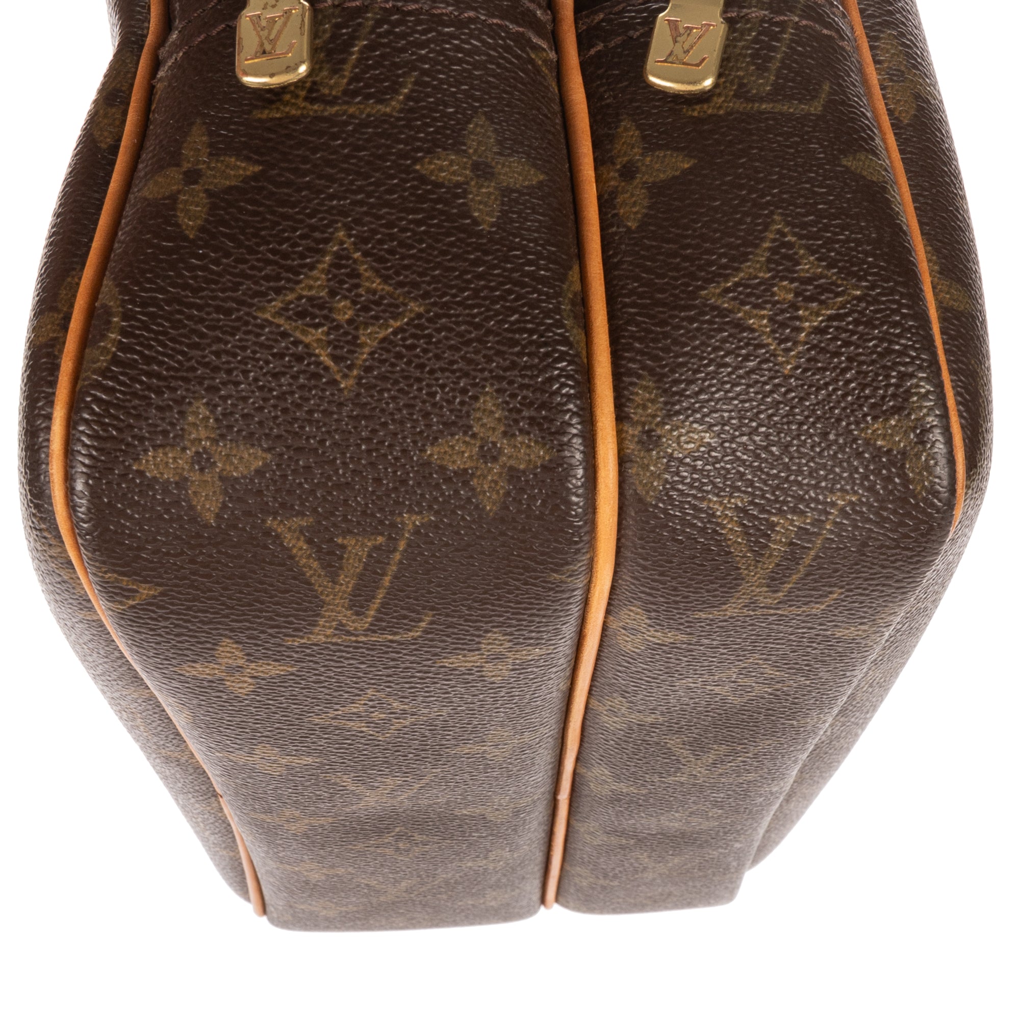 Shoulder Bag Reporter PM Brown Monogram Canvas