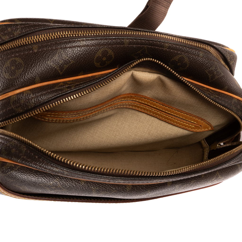 Shoulder Bag Reporter PM Brown Monogram Canvas