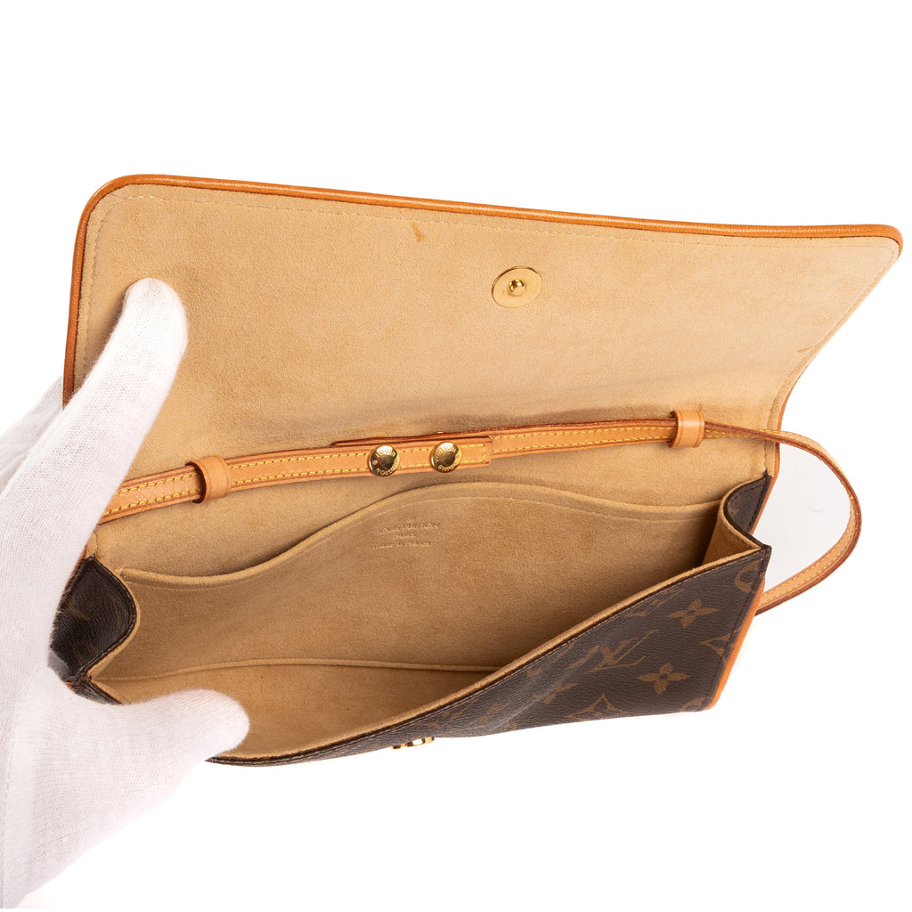 Crossbody Twin GM Brown Monogram Canvas