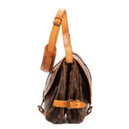 Crossbody Saumur PM Brown Monogram Canvas