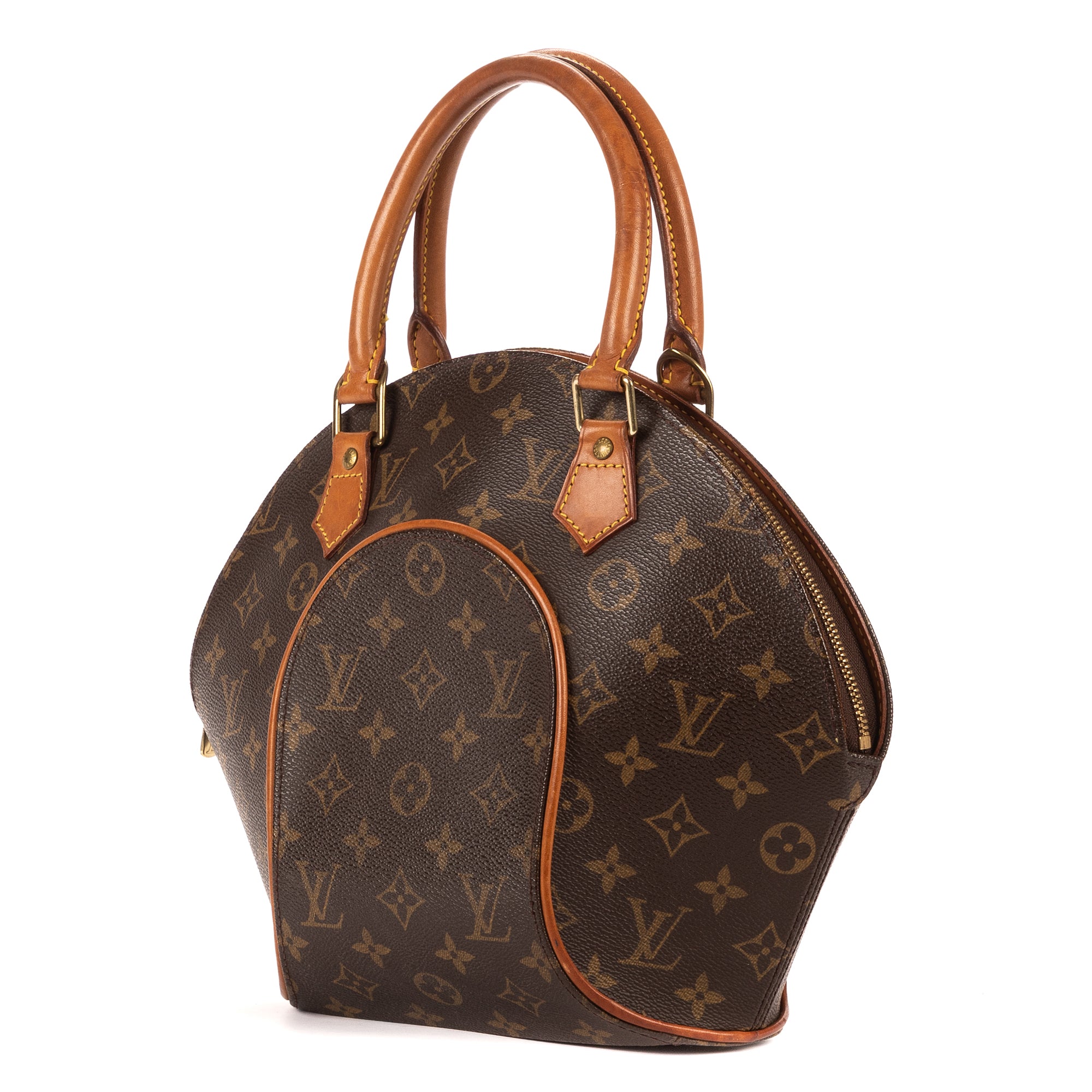 Bolso de mano Ellipse PM Lona Monogram Marrón