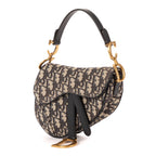 Bolso de mano Oblique Saddle Mini lona Oblique Diorissimo
