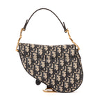 Bolso de mano Oblique Saddle Mini lona Oblique Diorissimo