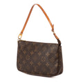 Bolsa accesoria Riñonera de lona Monogram marrón