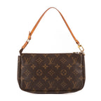 Bolsa accesoria Riñonera de lona Monogram marrón