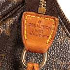 Bolsa accesoria Riñonera de lona Monogram marrón