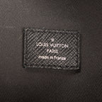 Mochila Discovery de piel Taiga negra