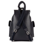 Mochila Christopher PM de piel Epi azul marino