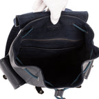 Mochila Christopher PM de piel Epi azul marino