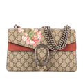 Bolso de Hombro Blooms Dionysus Pequeño Lona Revestida Supreme Beige Blooms
