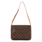 Bandolera Musette Tango Lona Monogram Marrón