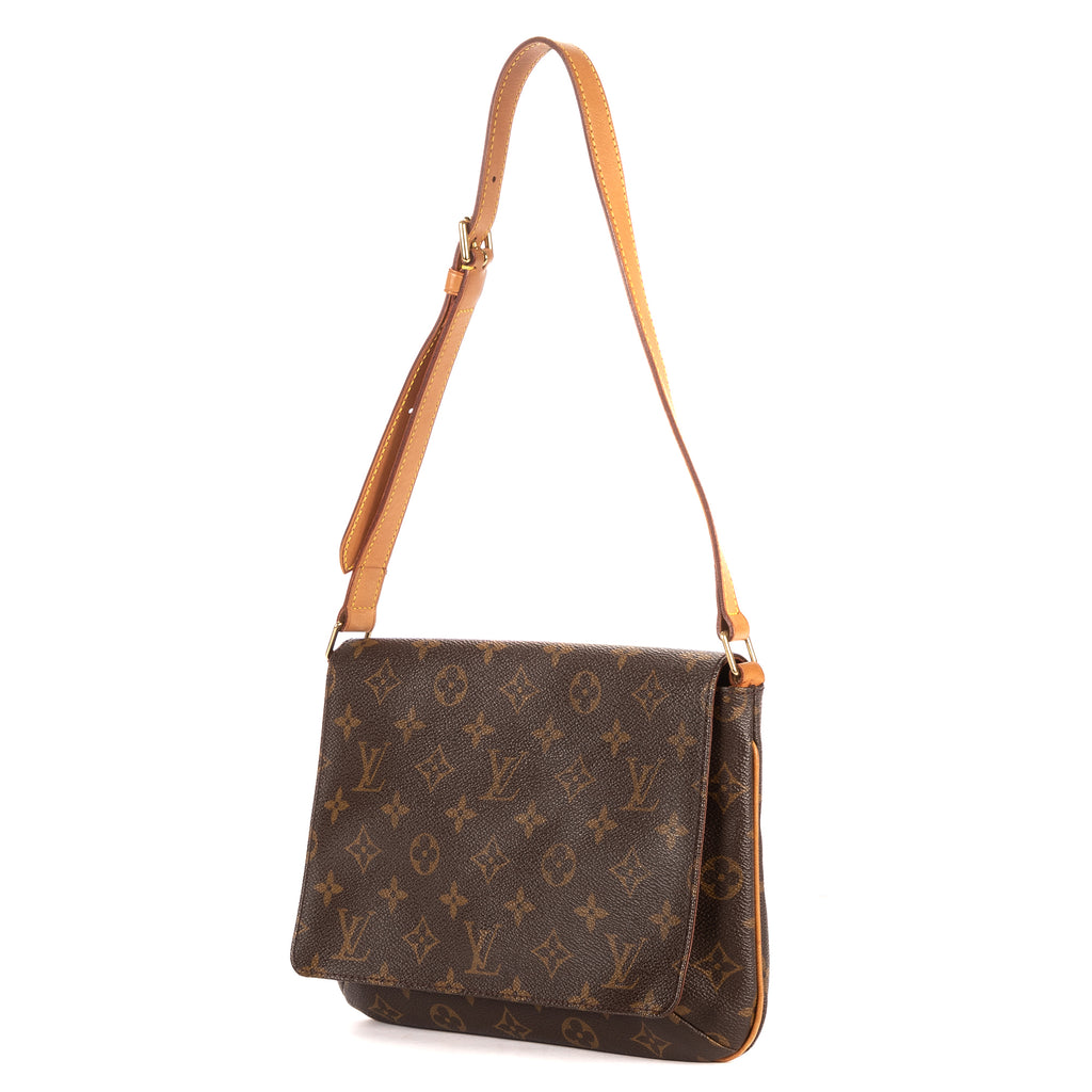 Bandolera Musette Tango Lona Monogram Marrón