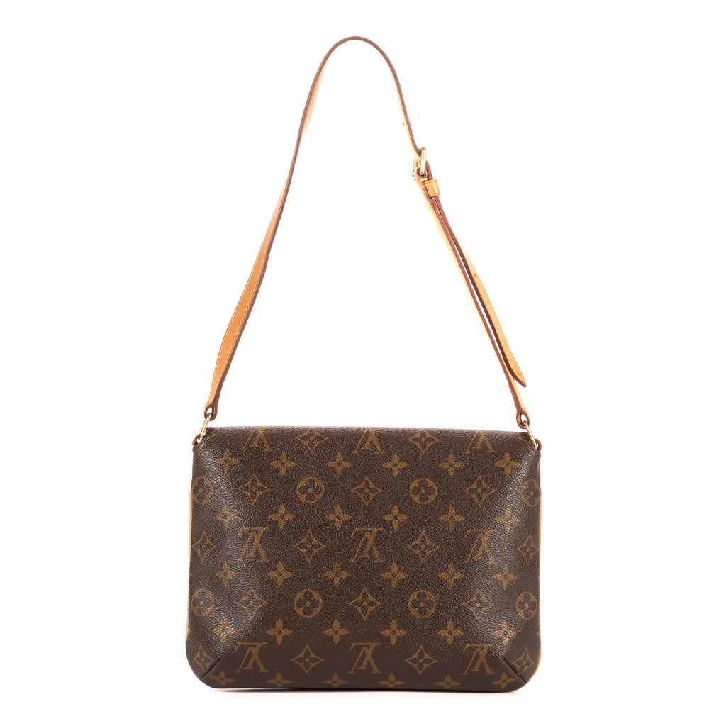 Bandolera Musette Tango Lona Monogram Marrón