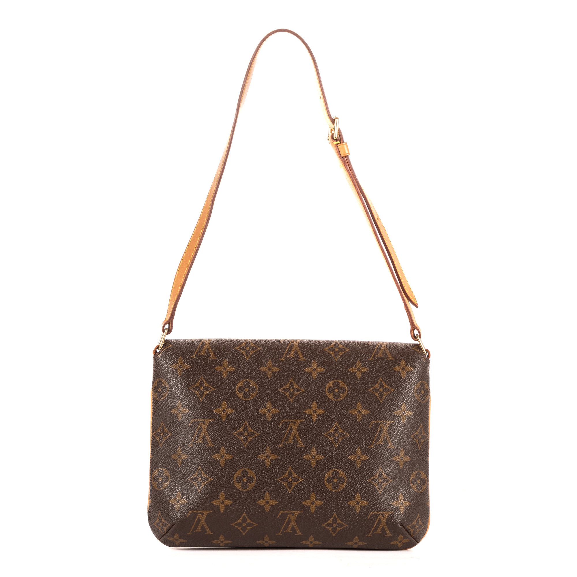 Bandolera Musette Tango Lona Monogram Marrón
