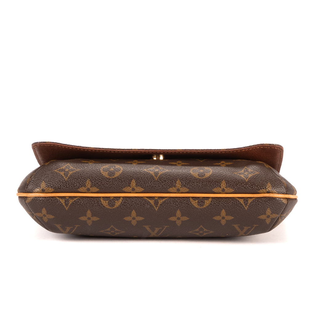 Bandolera Musette Tango Lona Monogram Marrón