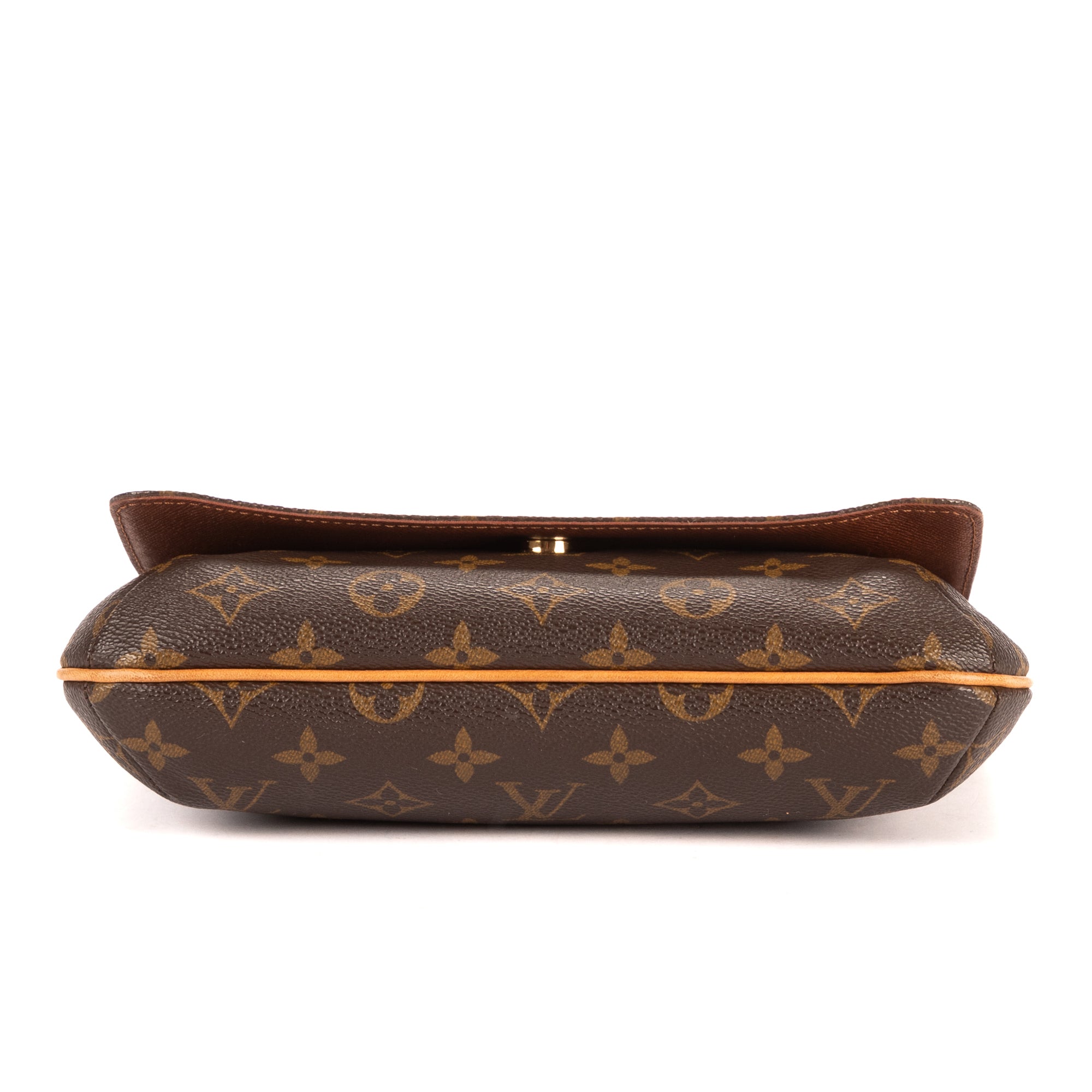 Bandolera Musette Tango Lona Monogram Marrón