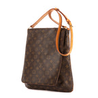 Bandolera Musette Salsa Correa Larga GM Lona Monogram Marrón
