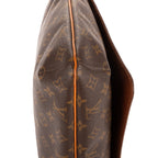 Bandolera Musette Salsa Correa Larga GM Lona Monogram Marrón
