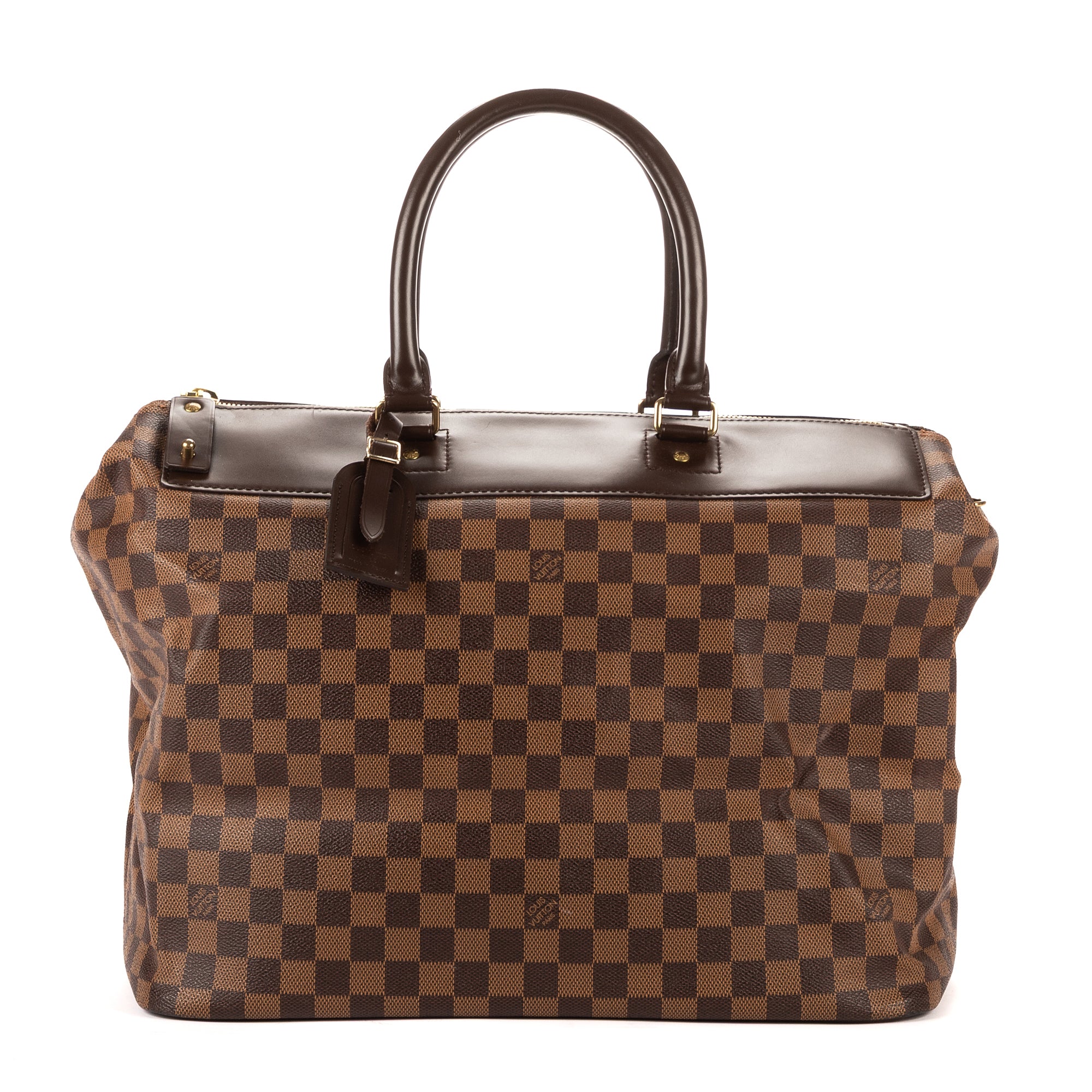 Bolso de mano Greenwich Marrón Damier Ebene