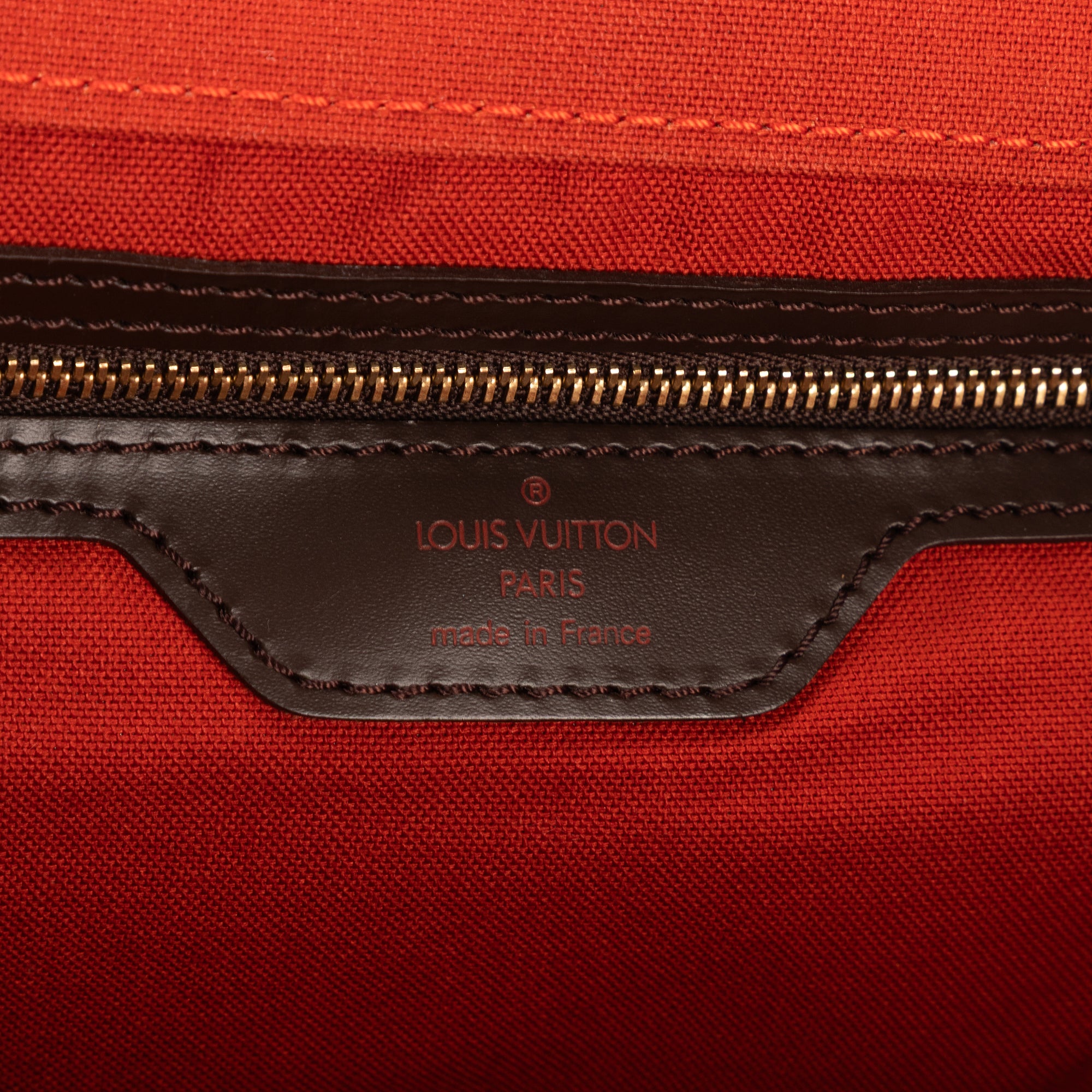 Bolso de mano Greenwich Marrón Damier Ebene