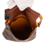 Bolso de Hombro Musette Salsa Correa Larga PM Lona Monogram Marrón