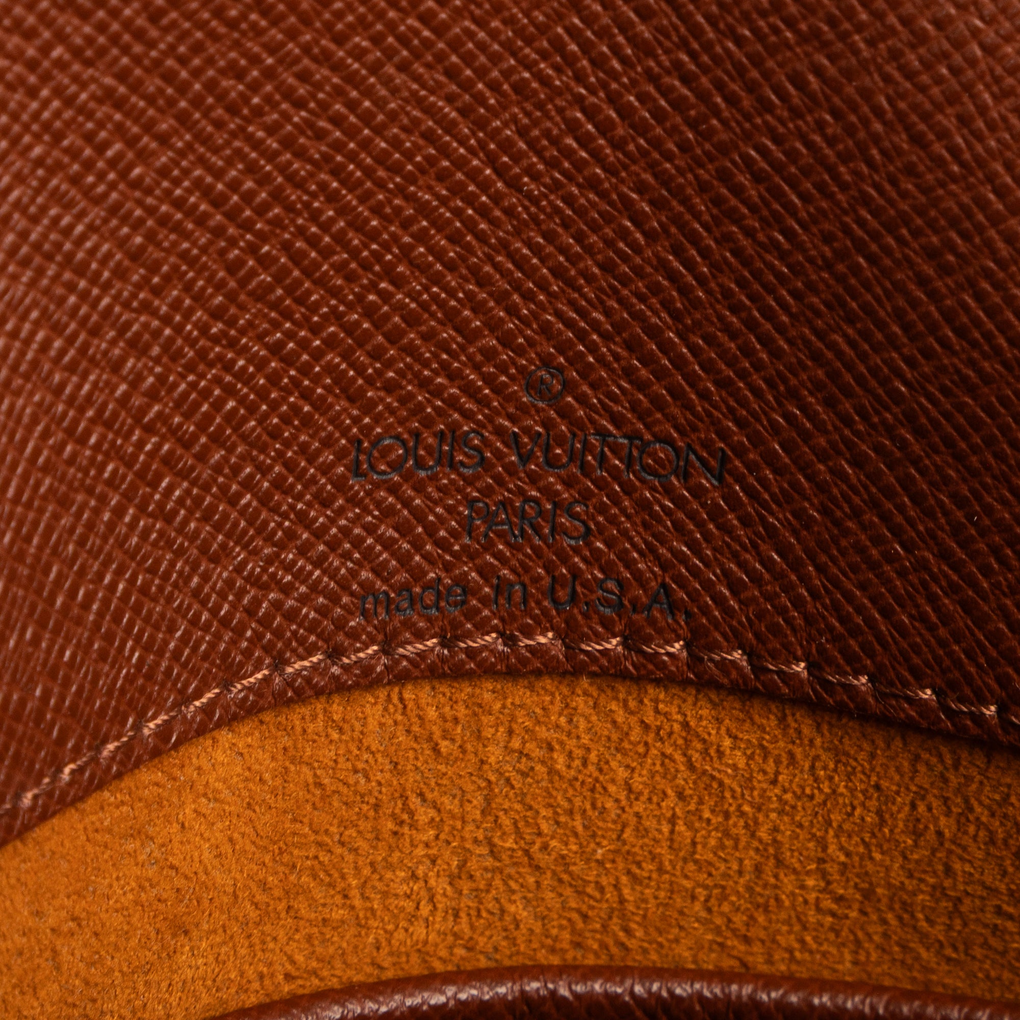 Bolso de Hombro Musette Salsa Correa Larga PM Lona Monogram Marrón