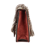 Bolso de Hombro Blooms Dionysus Mini Lona Recubierta Supreme Beige Estampado Floral