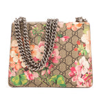 Bandolera Blooms Dionysus Mini de lona revestida Supreme beige