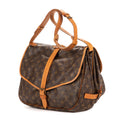 Bandolera Saumur 30 Lona Monogram Marrón