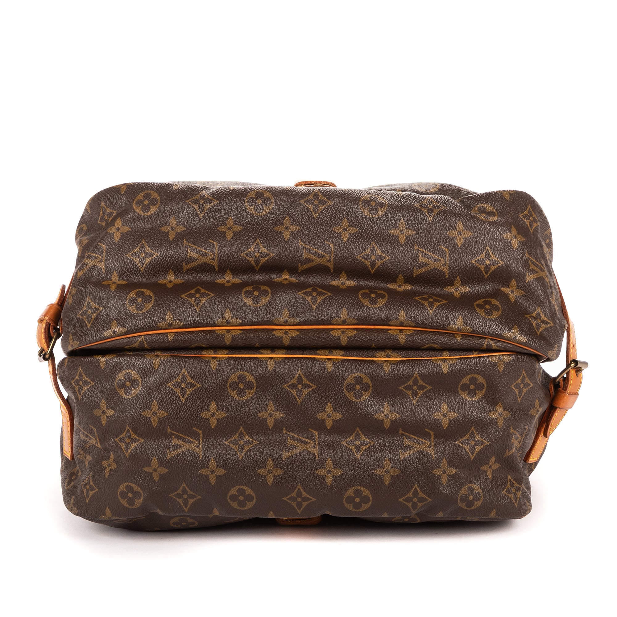 Bandolera Saumur 30 Lona Monogram Marrón