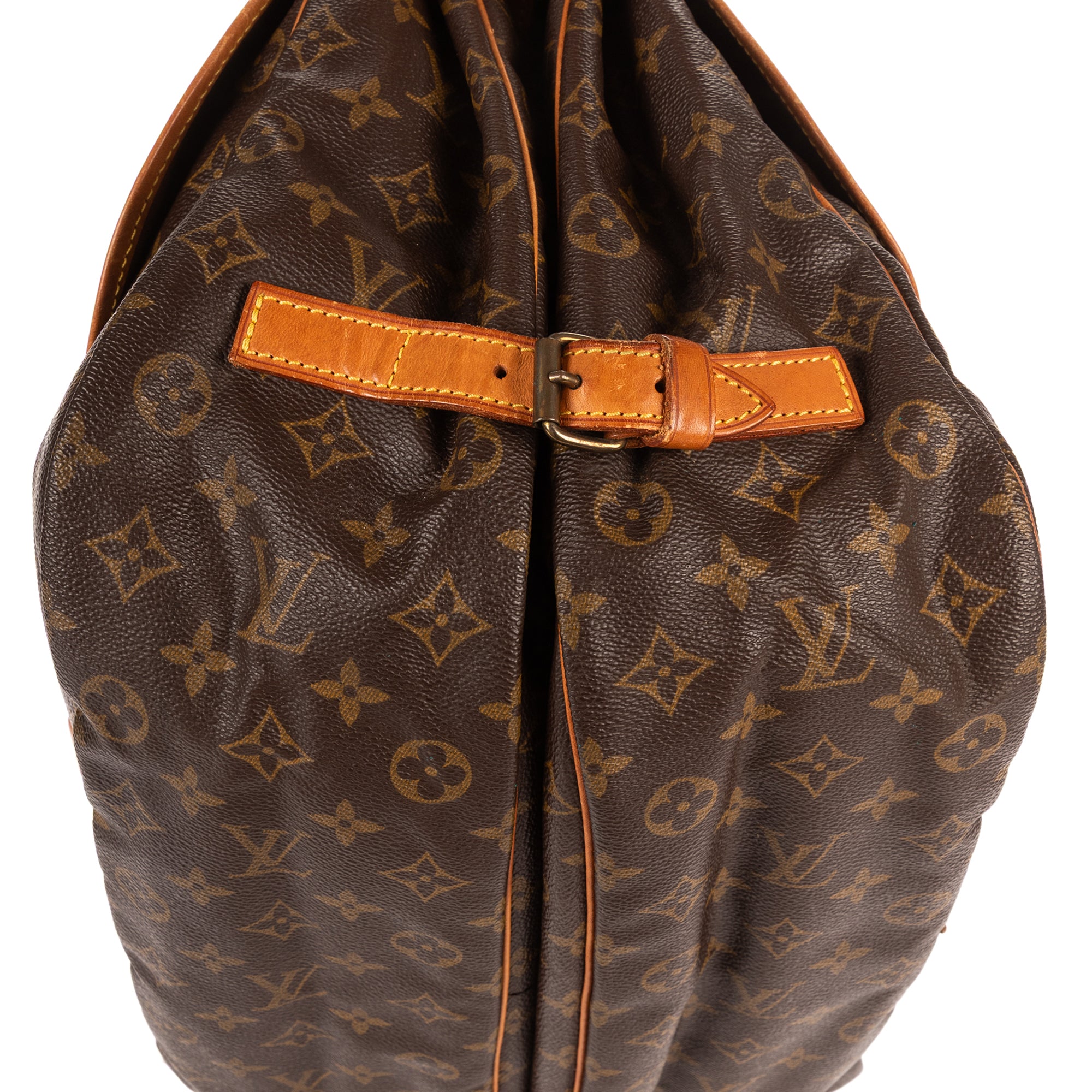 Bandolera Saumur 30 Lona Monogram Marrón