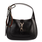 Crossbody Jackie Small Black Smooth Leather
