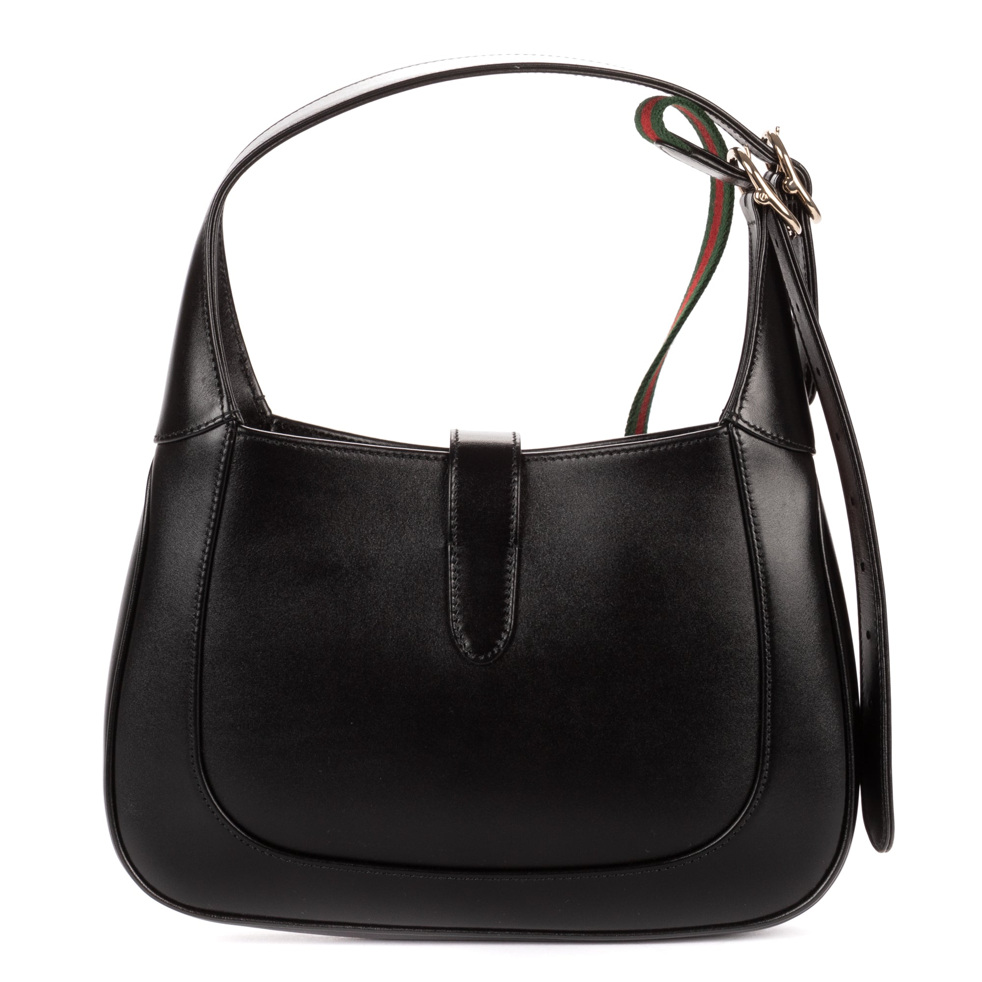 Crossbody Jackie Small Black Smooth Leather