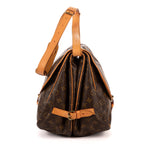 Crossbody Saumur GM Brown Monogram Canvas
