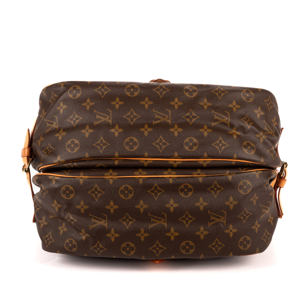 Crossbody Saumur GM Brown Monogram Canvas