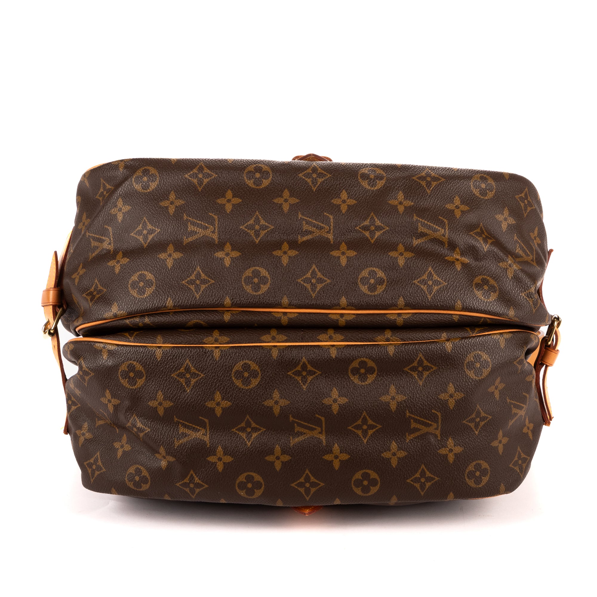 Crossbody Saumur GM Brown Monogram Canvas