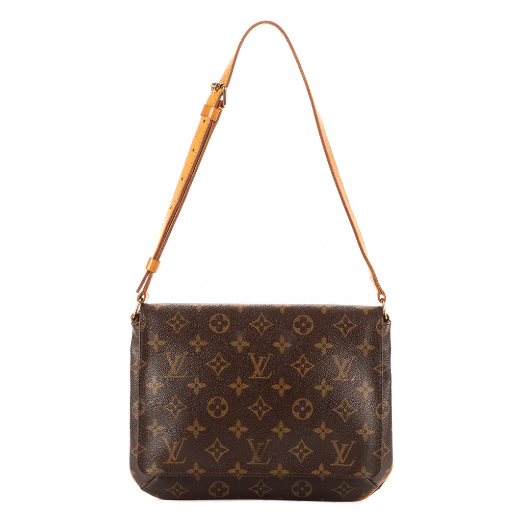 Bandolera Musette Tango Lona Monogram Marrón
