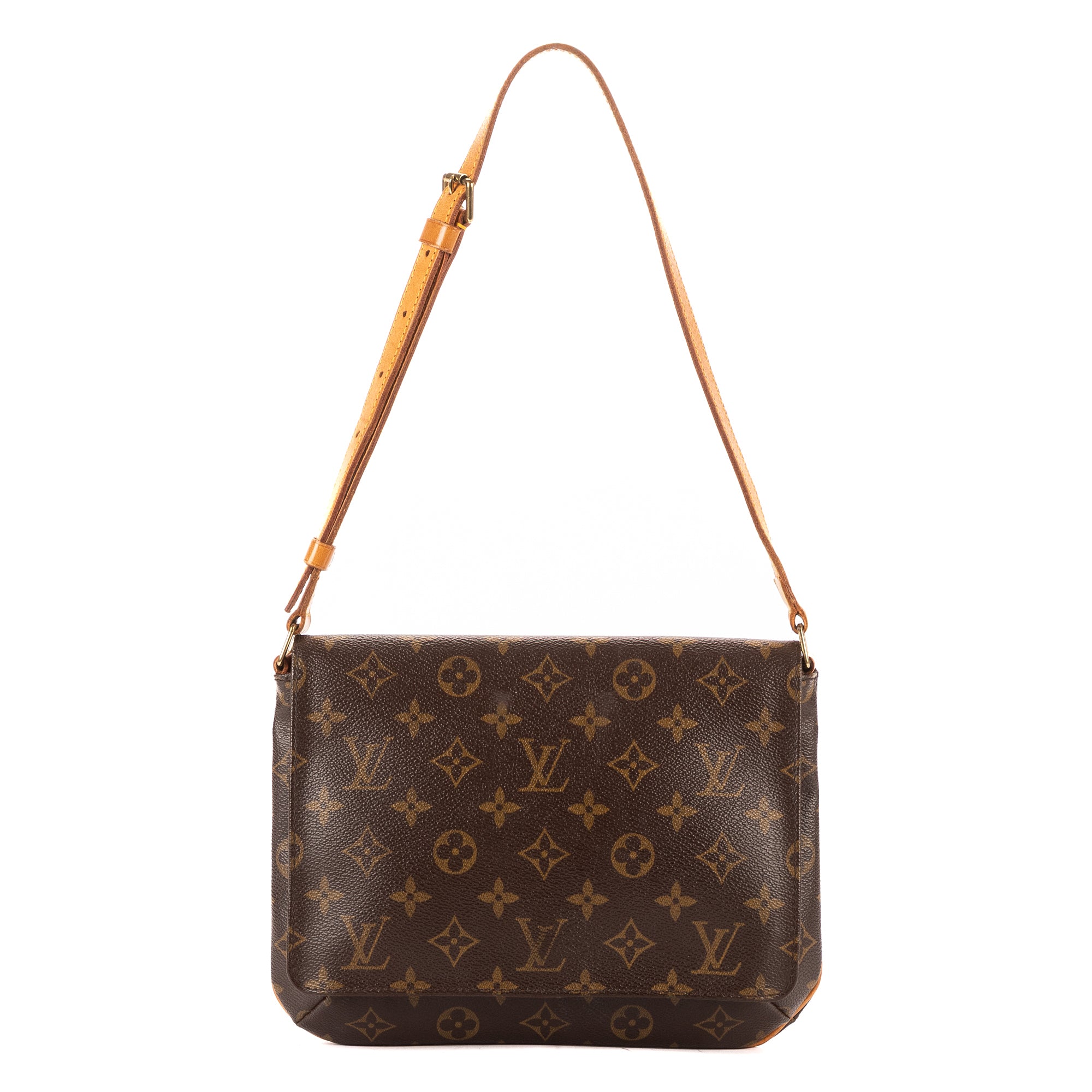 Bandolera Musette Tango Lona Monogram Marrón