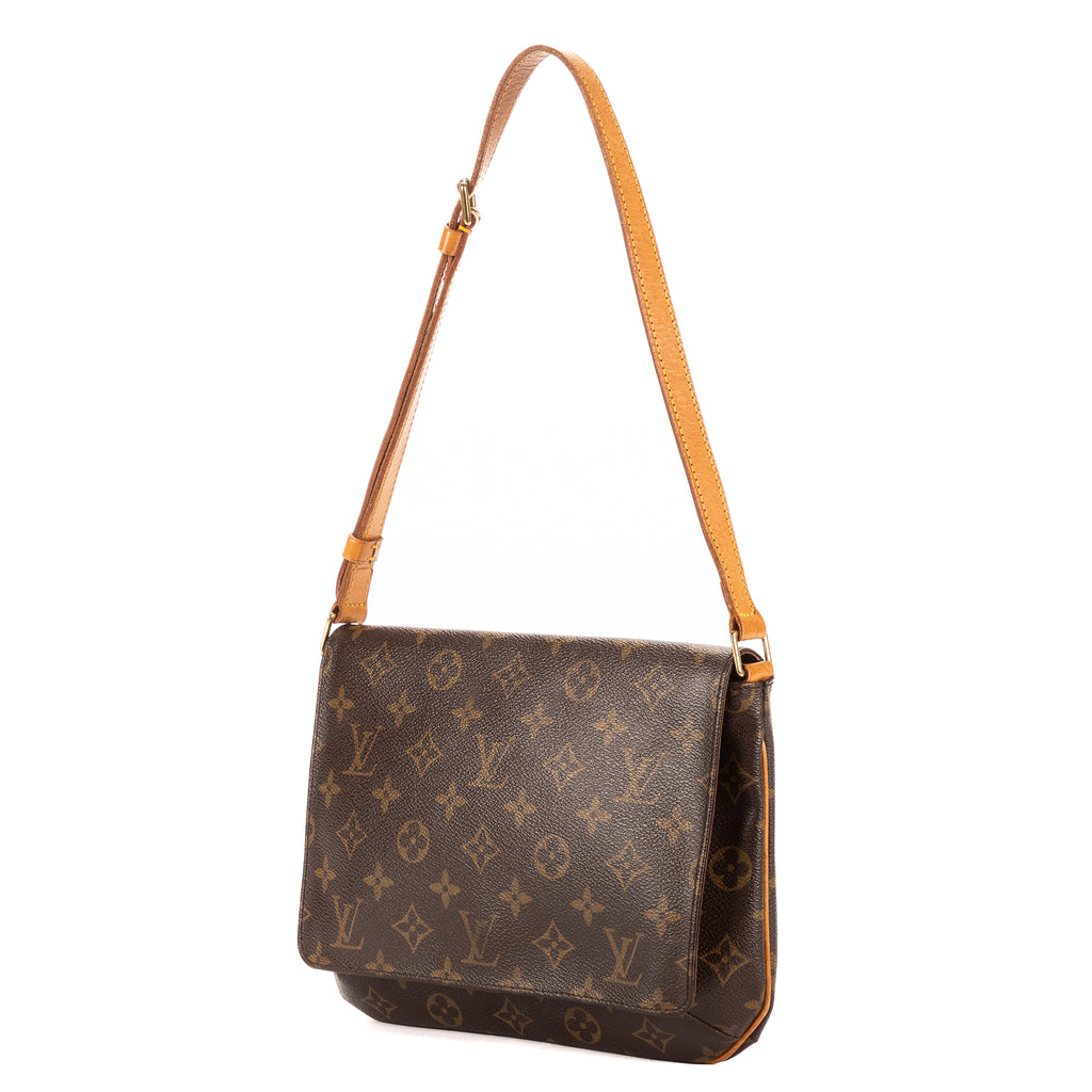Bandolera Musette Tango Lona Monogram Marrón