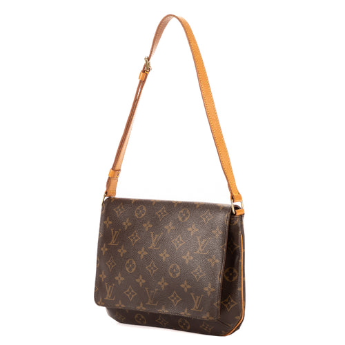 Bandolera Musette Tango Lona Monogram Marrón
