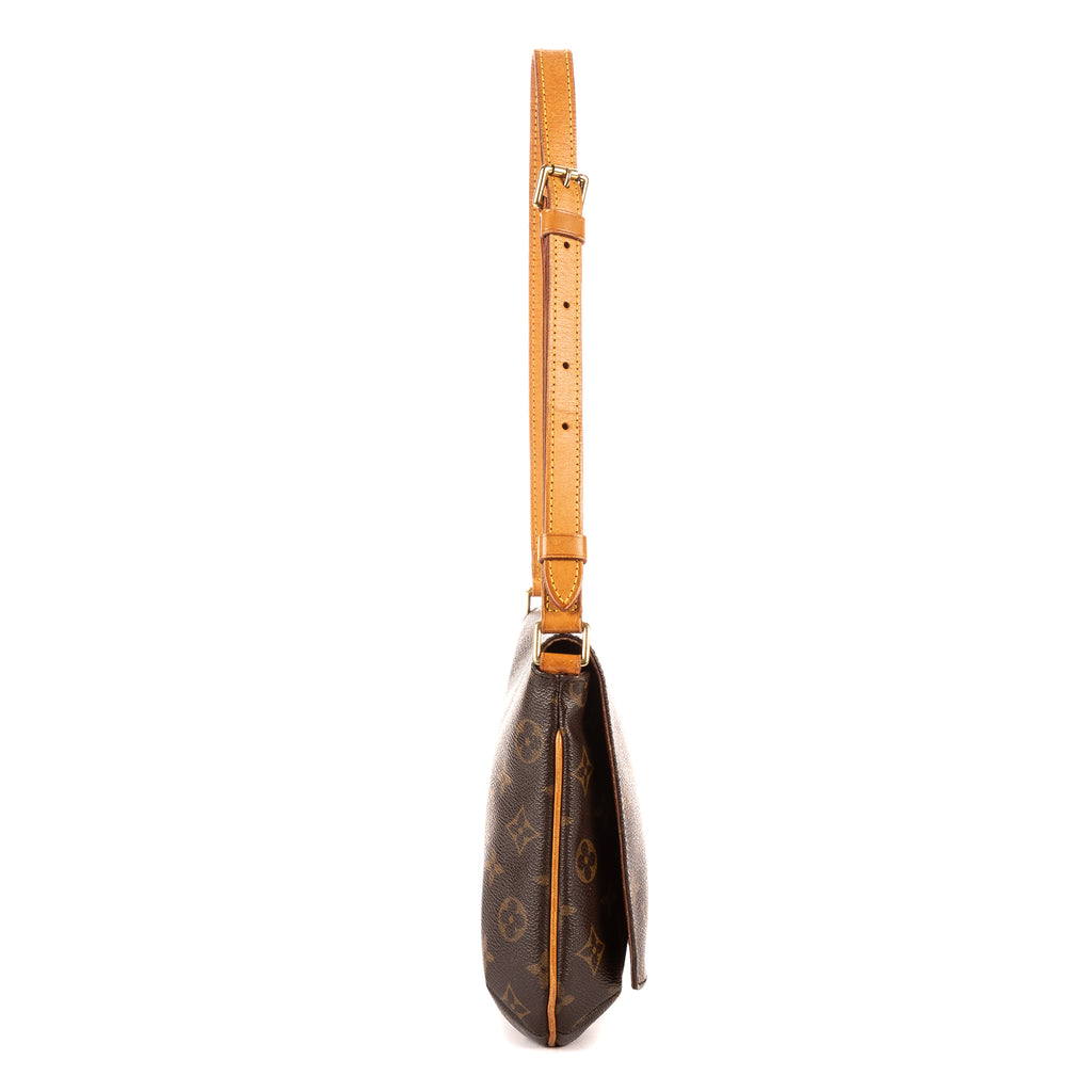 Bandolera Musette Tango Lona Monogram Marrón