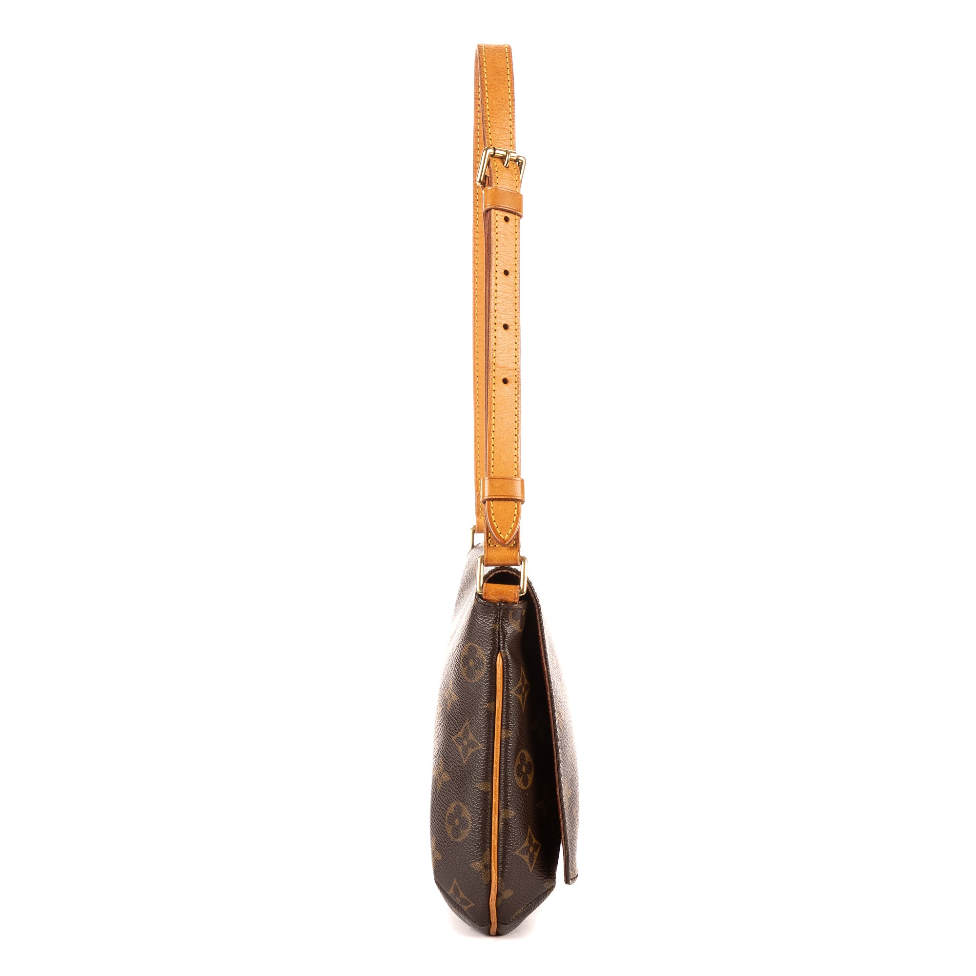 Bandolera Musette Tango Lona Monogram Marrón