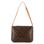 Bandolera Musette Tango Lona Monogram Marrón