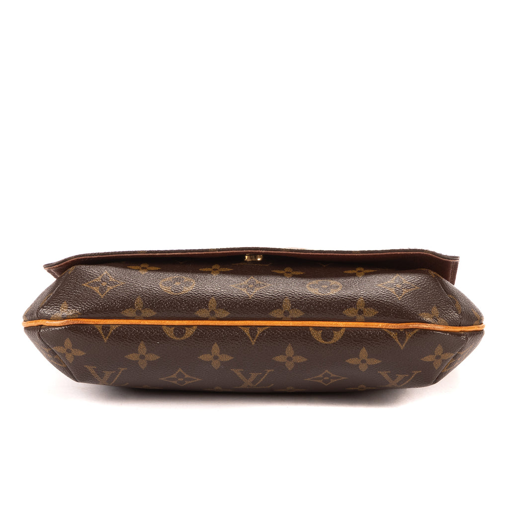 Bandolera Musette Tango Lona Monogram Marrón