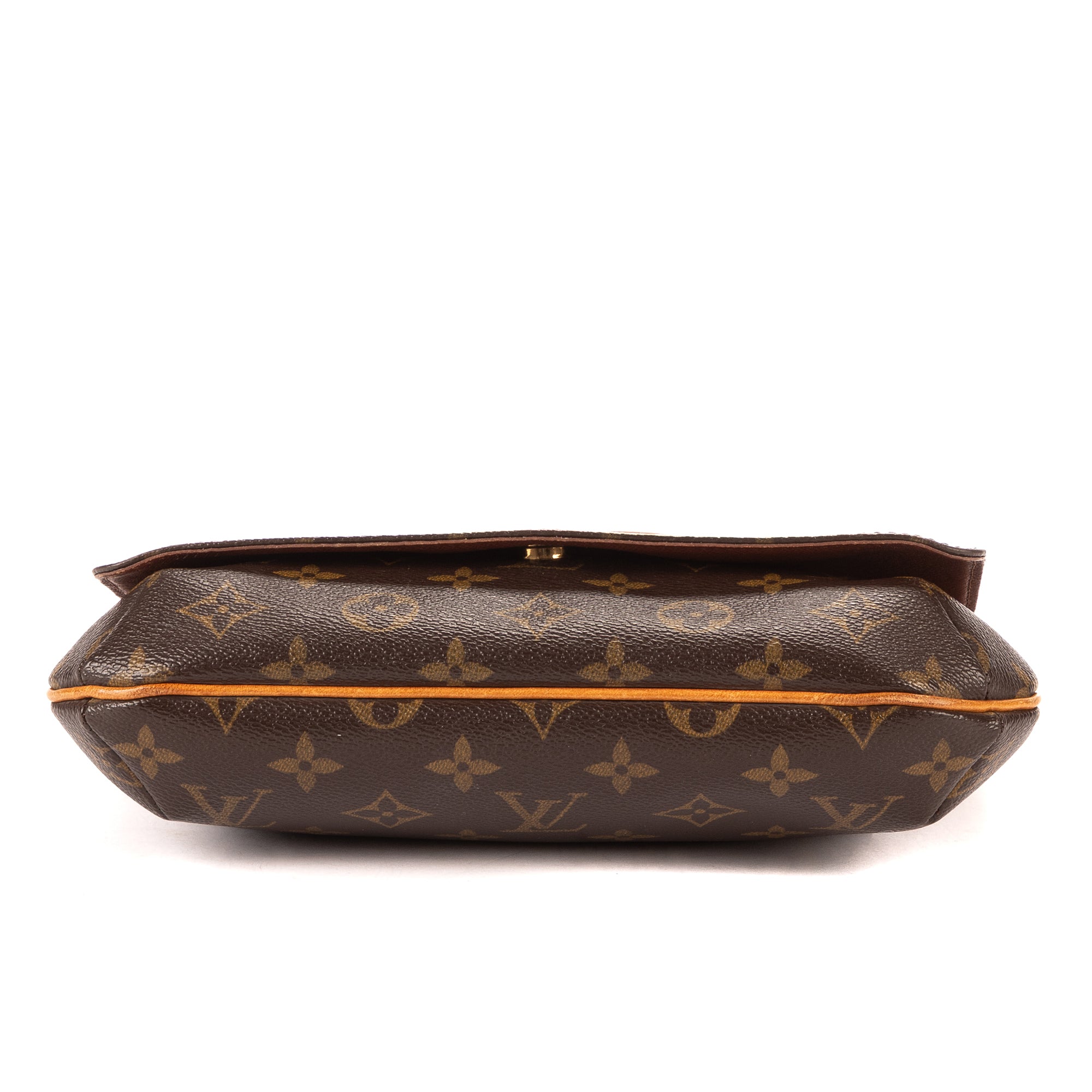 Bandolera Musette Tango Lona Monogram Marrón